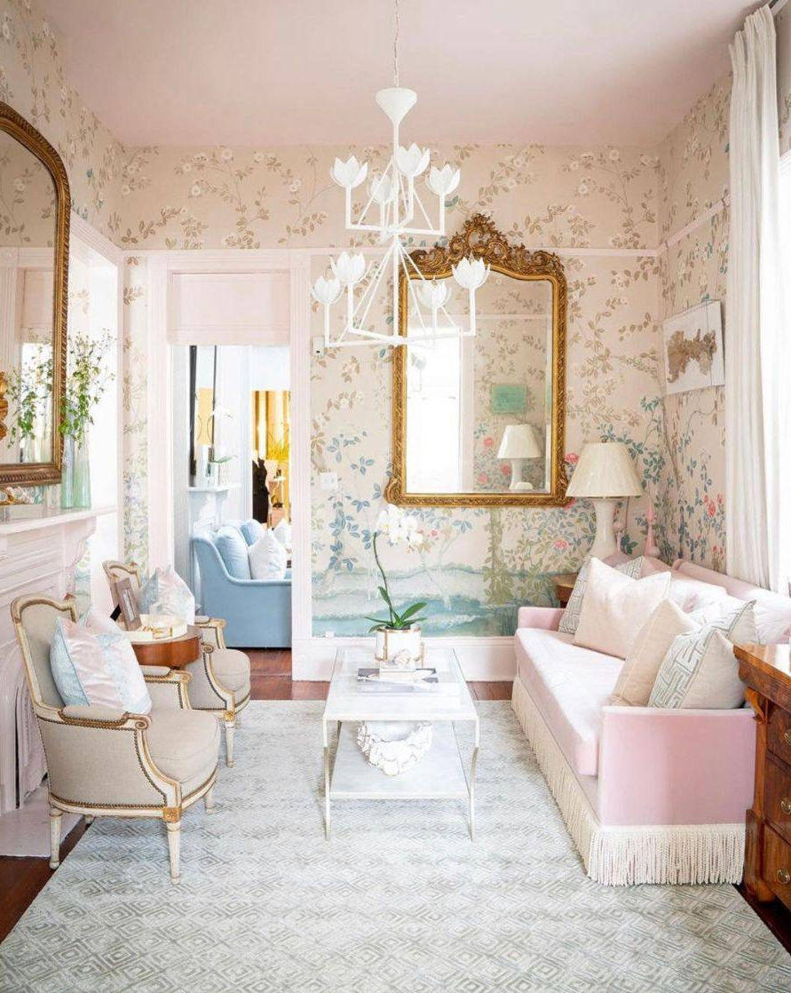 grandmillenial style, grand millenial living room decor